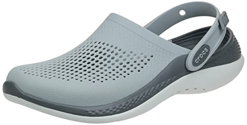 Crocs Unisex Literide 360 Clog, Hellgrau Schiefergrau, Größe 39, Herren 40 Damen, grau, 6/7 UK