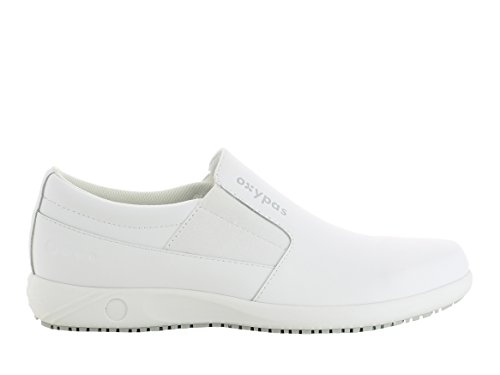 Oxypas Unisex Roy SRC Einsteck-Arbeitsschuh, Weiß (white), 43 EU