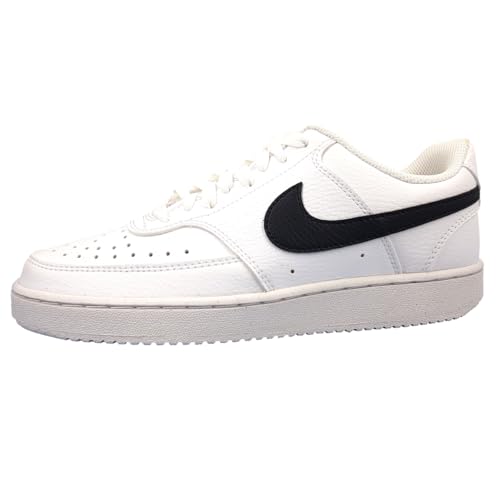 Nike Damen Court Vision Lo Nn Gymnastikschuh, White/Black-White, 39 EU