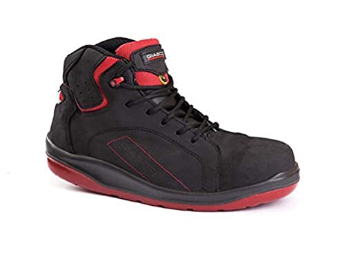 Giasco Schnürstiefel Gym S3, Größe 40, 1 Stück, schwarz / rot, 73N37C40