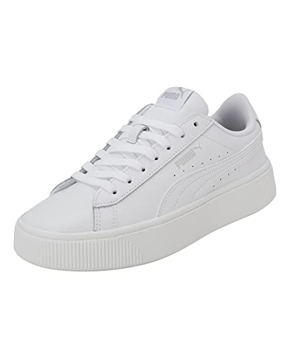 PUMA Damen Puma Vikky Stacked L Sneakers, Puma White-Puma White, 39 EU