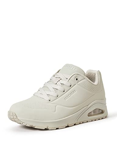 Skechers Damen 73690-ofwt_39 Sneakers, Off White Durabuck, 39 EU