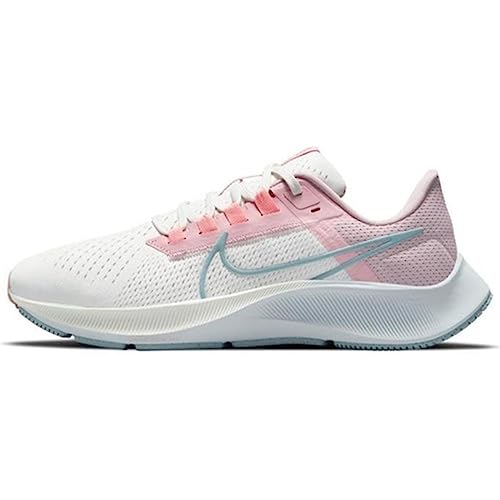 Nike Damen WMNS Air Zoom Pegasus 38 Laufschuh, Sail Ocean Cube Pink Glaze Crimson Bliss Champagner Photon Dust, 38.5 EU