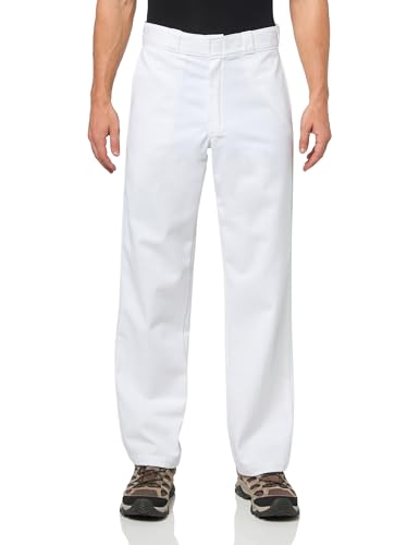 Dickies Herren Original 874 Work Pants Lässige Business-Hose, Weiss/opulenter Garten, 38W / 30L