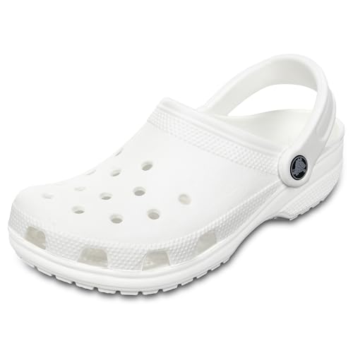 Crocs Unisex Adult Classic Clogs (Best Sellers) Clog, White,38/39 EU