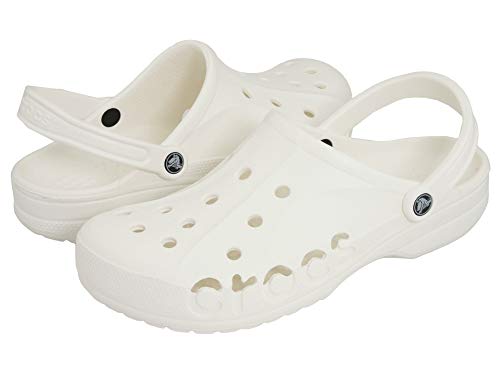 Crocs unisex-adult Baya Clog Clog, White, 37/38 EU