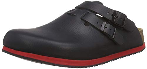 BIRKENSTOCK Kay Leder Softfootbed Herren Clogs