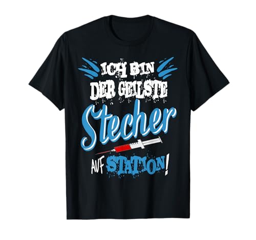 Krankenpfleger Pflege Pfleger Arzt Lustige Sprüche Facharzt T-Shirt