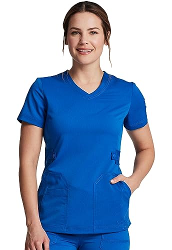 Dickies Balance DK940 Damen-Schlupfkasack, V-Ausschnitt, Königlich (Royal), X-Groß