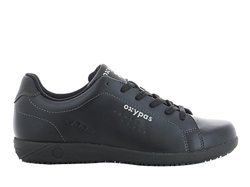 Oxypas Evan Herren Arbeits- und Sicherheitsschuhe | Sneaker, Farbe: schwarz, Größe: 43