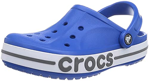 Crocs Unisex Adult Bayaband Clog, Bright Cobalt/Slate Grey, 45/46 EU