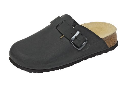 Weeger-Clog mit Keilsohle schwarz Gr. 35