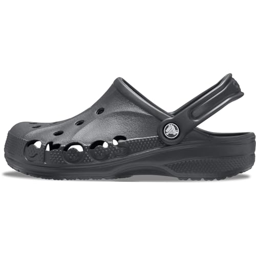 Crocs unisex-adult Baya Clog Clog, Graphite, 43/44 EU