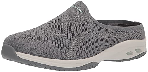 Skechers Damen Commute Time – in Knit to Win Holzschuh, Grau, 38 EU